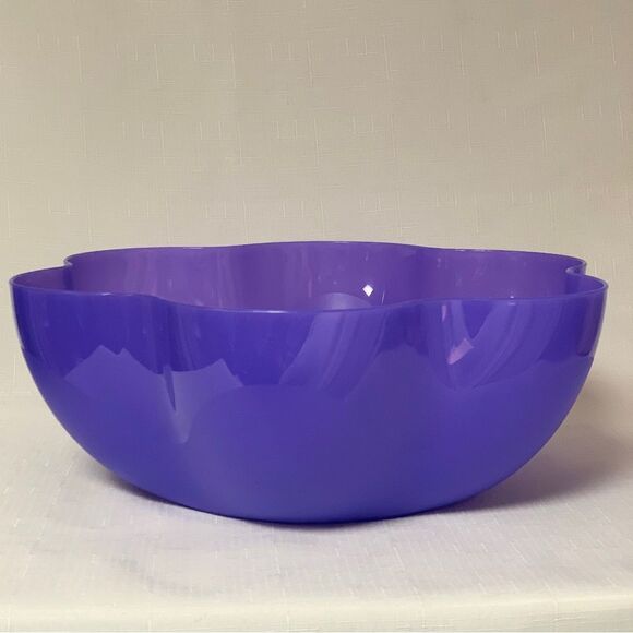 Tupperware Chip N' Dip Serving Bowl & Tray - Ice Blue Set Entertaining Football - Picture 4 of 12